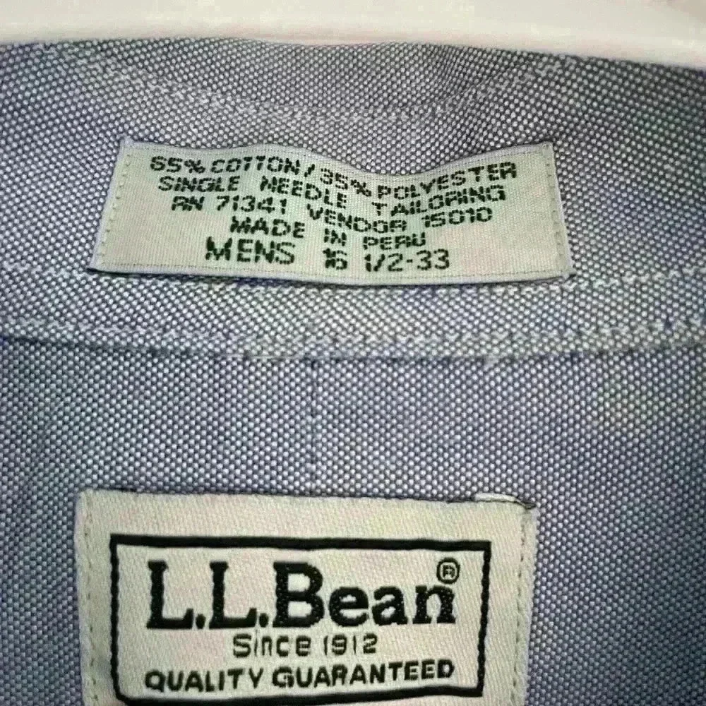 L.L. Bean Shirt size 16.5/33 - Picture 2 of 3
